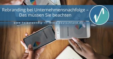 Selbstaendig-in-Mitteldeutschland.de Blogcover für Consulting, Webinare und Weiterbildung zum Thema rebranding