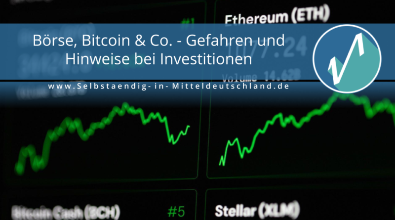 Selbstaendig-in-Mitteldeutschland.de Blogcover zum Thema bitcoin anlage gefahren