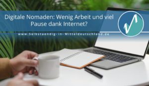 Selbstaendig-in-Mitteldeutschland.de Blogcover zum Thema digital nomad