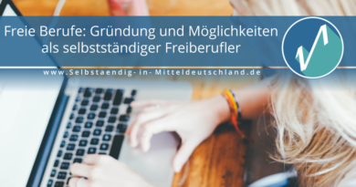 Selbstaendig-in-Mitteldeutschland.de Blogcover zum Thema freiberuf gruendung