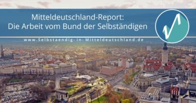 Selbstaendig-in-Mitteldeutschland.de Blogcover zum Thema mitteldeutschland report