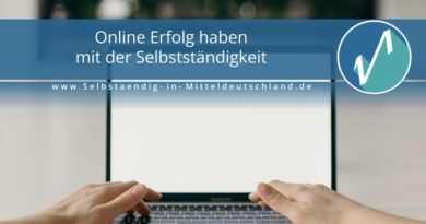 Selbstaendig-in-Mitteldeutschland.de Blogcover zum Thema online selbststaendig