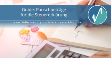 Selbstaendig-in-Mitteldeutschland.de Blogcover zum Thema steuererklaerung podcast