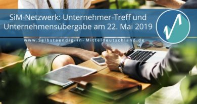 Selbstaendig-in-Mitteldeutschland.de Blogcover zum Thema unternehmertreff unternehmensuebergabe