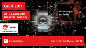 Die CeBIT 2017 steht unter dem Motto "d!conomy - no limits" mit Partnerland Japan.